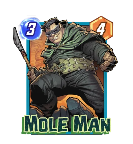 Mole Man Marvel Snap card art
