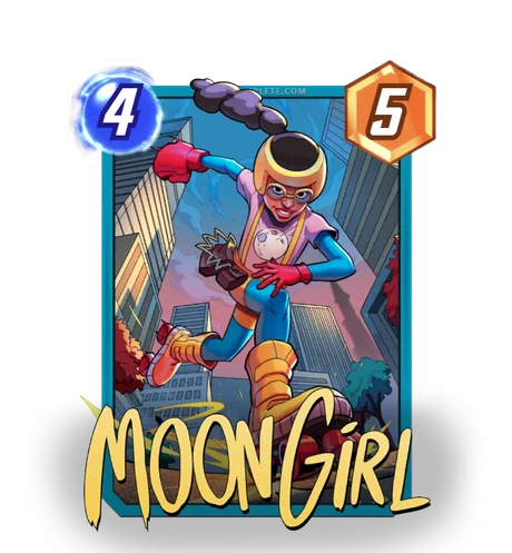 Moon Girl Marvel Snap card art