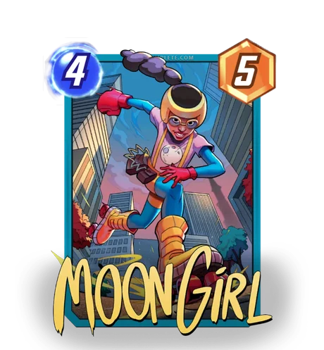 Moon Girl Marvel Snap card art