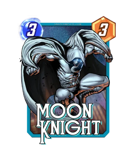 Moon Knight Marvel Snap card art
