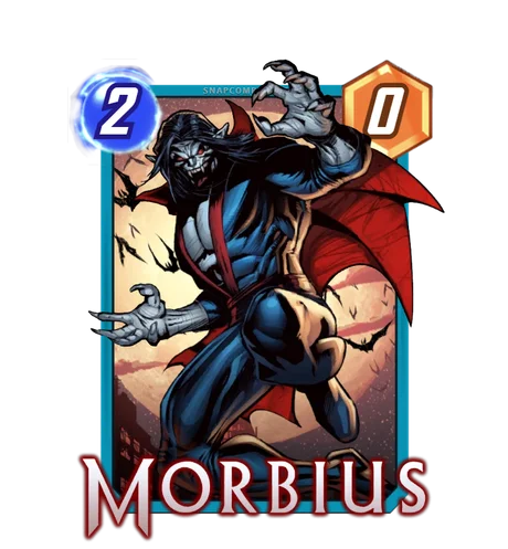 Morbius Marvel Snap card art