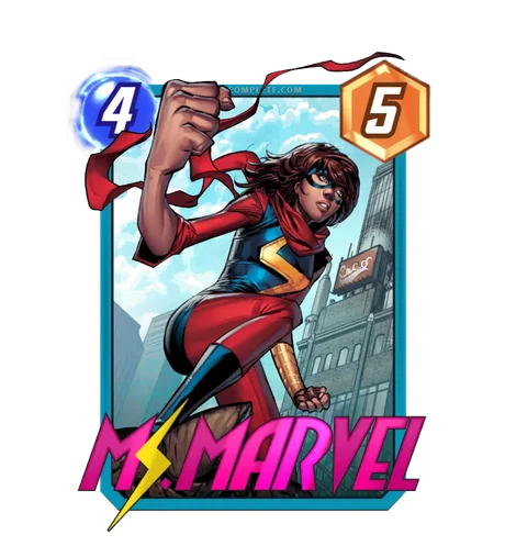 Ms. Marvel Marvel Snap card art