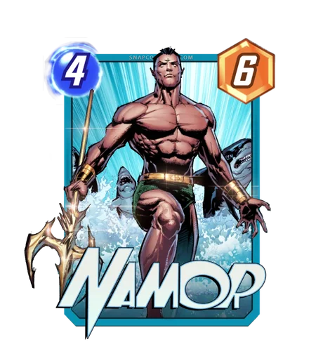 Namor Marvel Snap card art