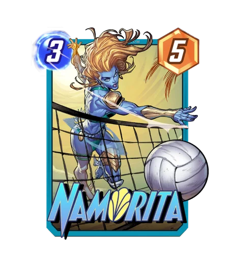 Namorita Marvel Snap card art