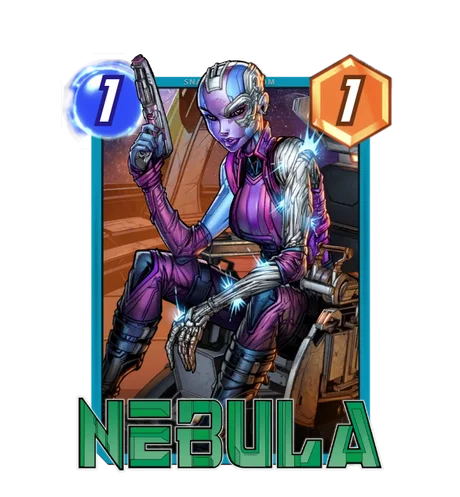 Nebula Marvel Snap card art
