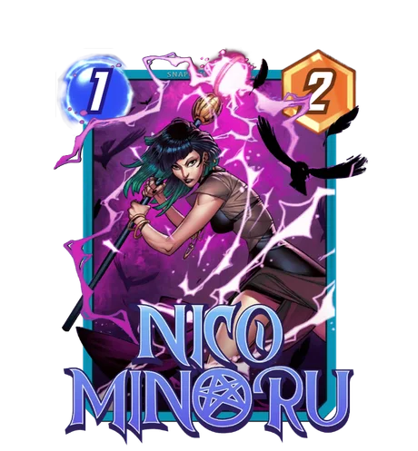 Nico Minoru Marvel Snap card art