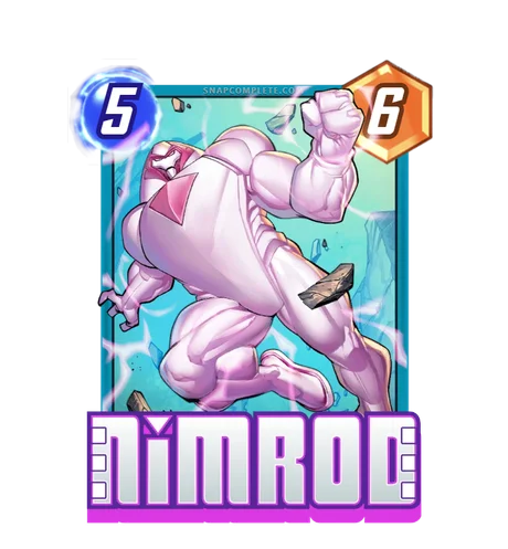 Nimrod Marvel Snap card art