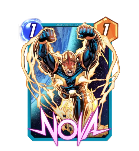 Nova Marvel Snap card art