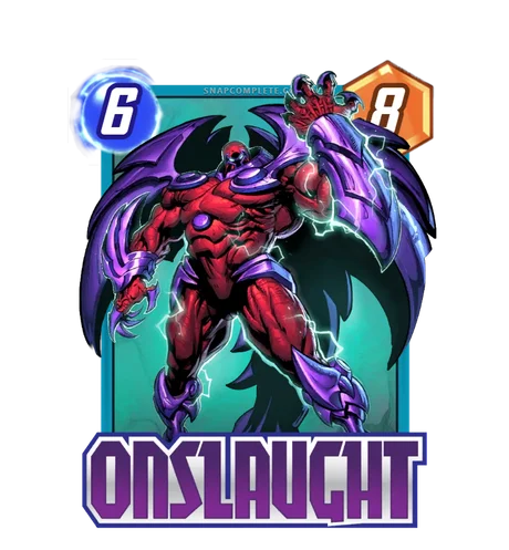 Onslaught Marvel Snap card art