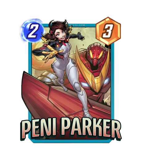 Peni Parker Marvel Snap card art