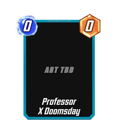 Professor X Doomsday Marvel Snap card art
