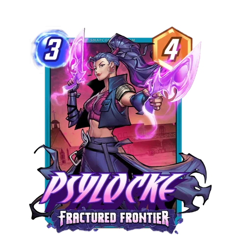 Psylocke Fractured Frontier