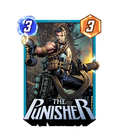 Punisher Marvel Snap card art