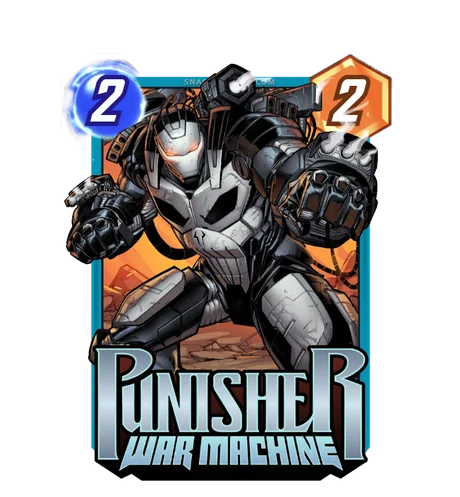 Punisher War Machine Marvel Snap card art