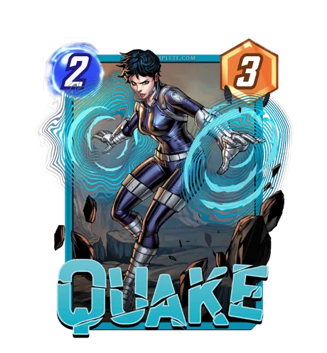 Quake Marvel Snap card art