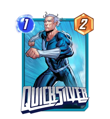 Quicksilver Marvel Snap card art