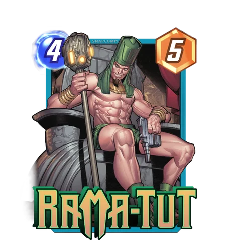 Rama-Tut Marvel Snap card art