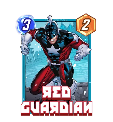 Red Guardian Marvel Snap card art