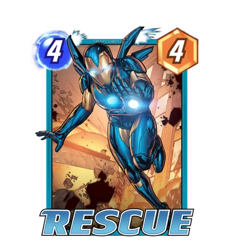 Rescue Marvel Snap card art