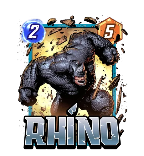 Rhino Marvel Snap card art