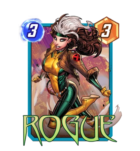 Rogue Marvel Snap card art