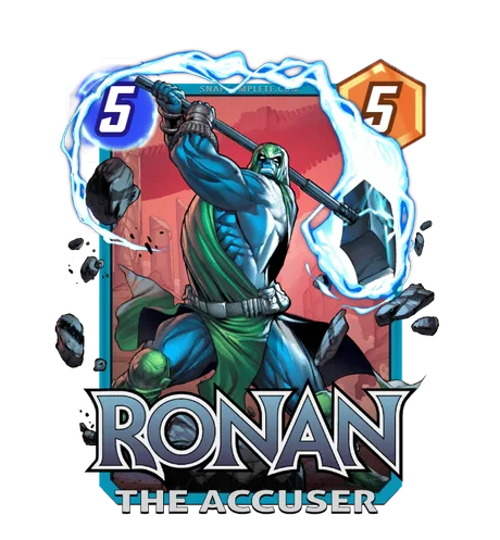 Ronan the Accuser Marvel Snap card art