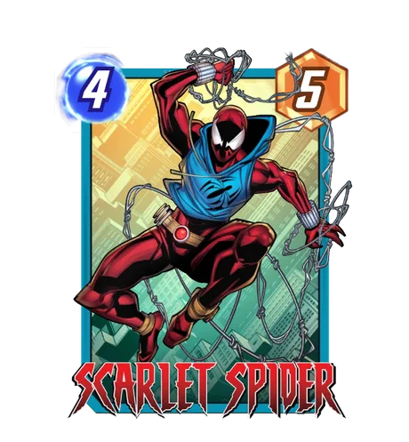 Scarlet Spider Marvel Snap card art