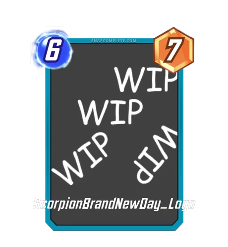 Scorpion Brand New Day Marvel Snap card art