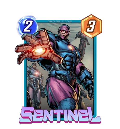Sentinel Marvel Snap card art