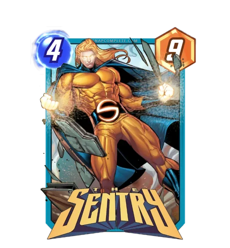 Sentry Marvel Snap card art