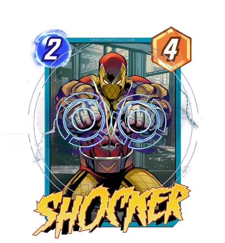 Shocker Marvel Snap card art