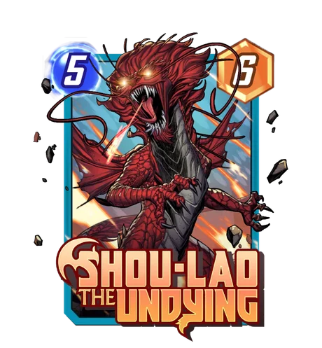 Shou-Lao the Undying Marvel Snap card art