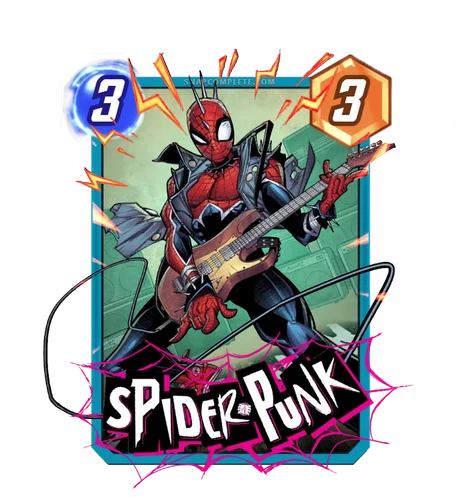 Spider-Punk Marvel Snap card art