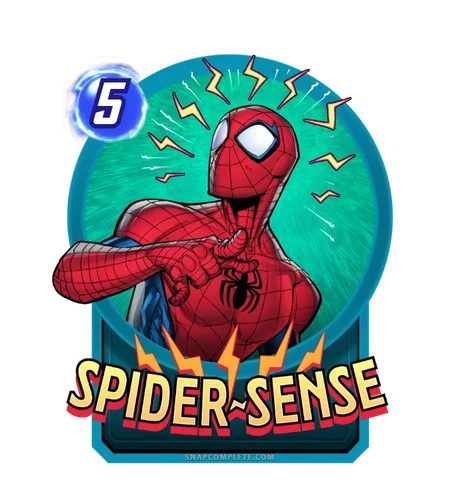 Spider Sense Marvel Snap card art