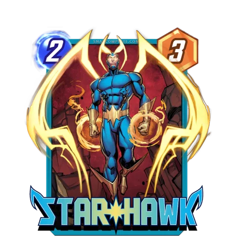 Starhawk Marvel Snap card art