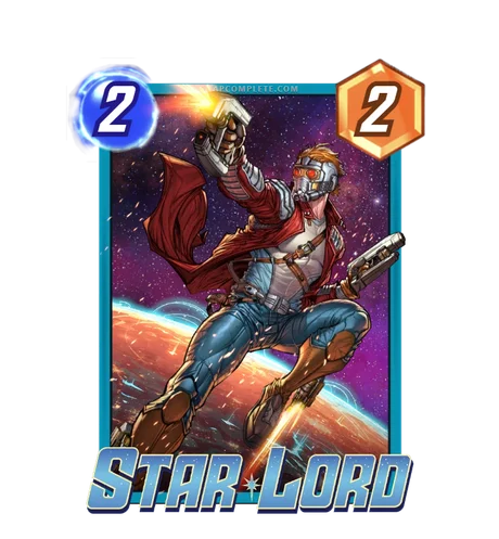 Star-Lord Marvel Snap card art