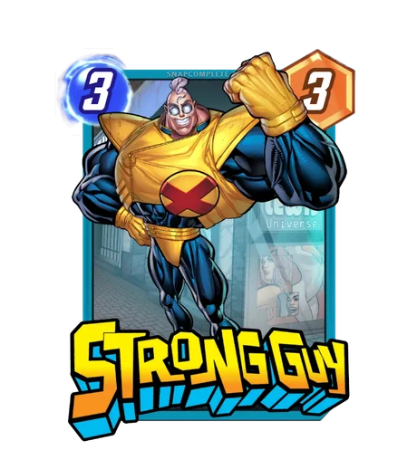 Strong Guy Marvel Snap card art