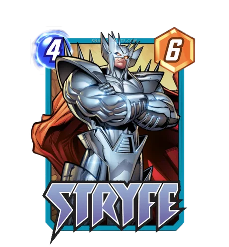 Stryfe Marvel Snap card art