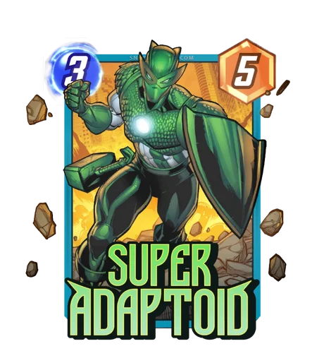 Super-Adaptoid Marvel Snap card art