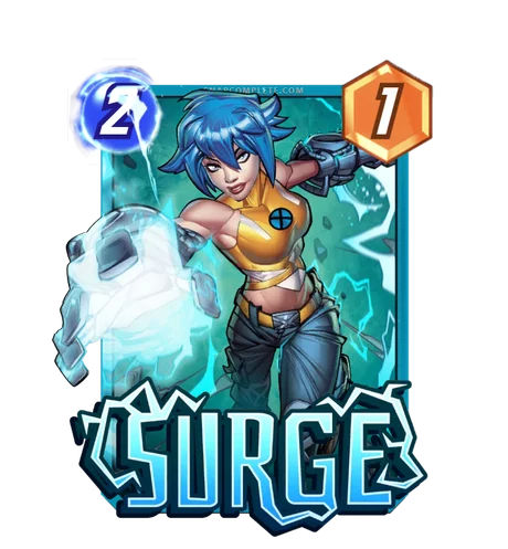Surge Marvel Snap card art