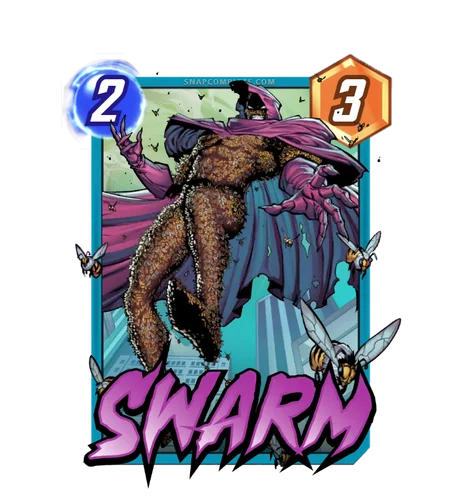 Swarm Marvel Snap card art