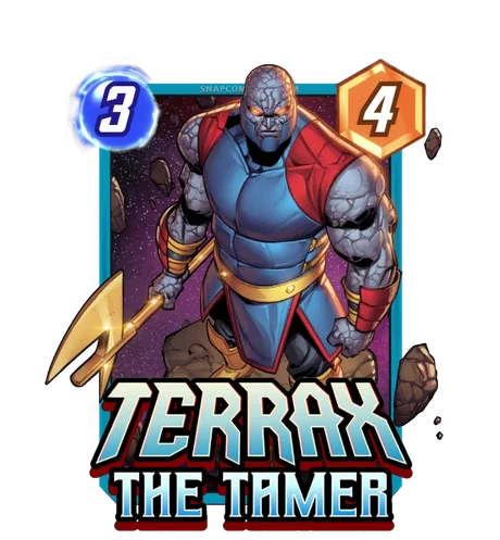 Terrax the Tamer Marvel Snap card art