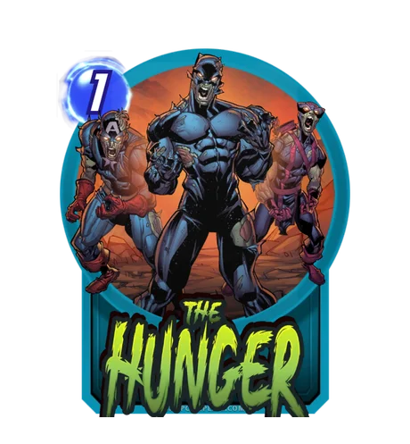 The Hunger Marvel Snap card art
