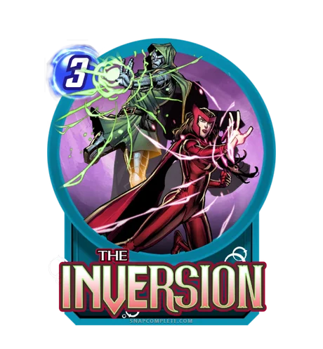 The Inversion Marvel Snap card art
