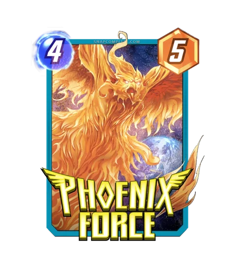 Phoenix Force Marvel Snap card art