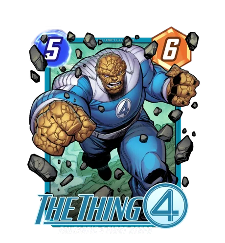 The Thing First Steps Marvel Snap card art