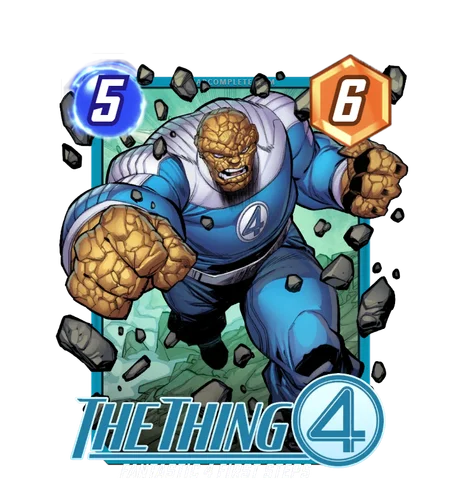 The Thing First Steps Marvel Snap card art
