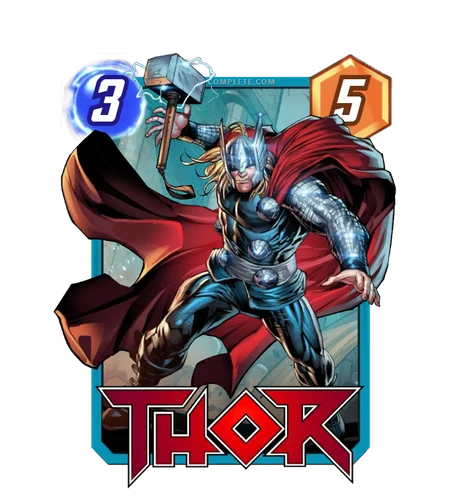 Thor Marvel Snap card art