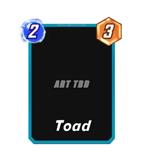 Toad Marvel Snap card art