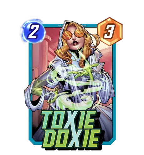 Toxie Doxie Marvel Snap card art